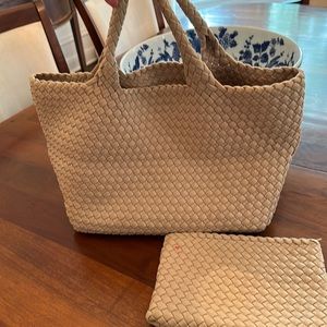 Naghedi Ecru Medium Tote